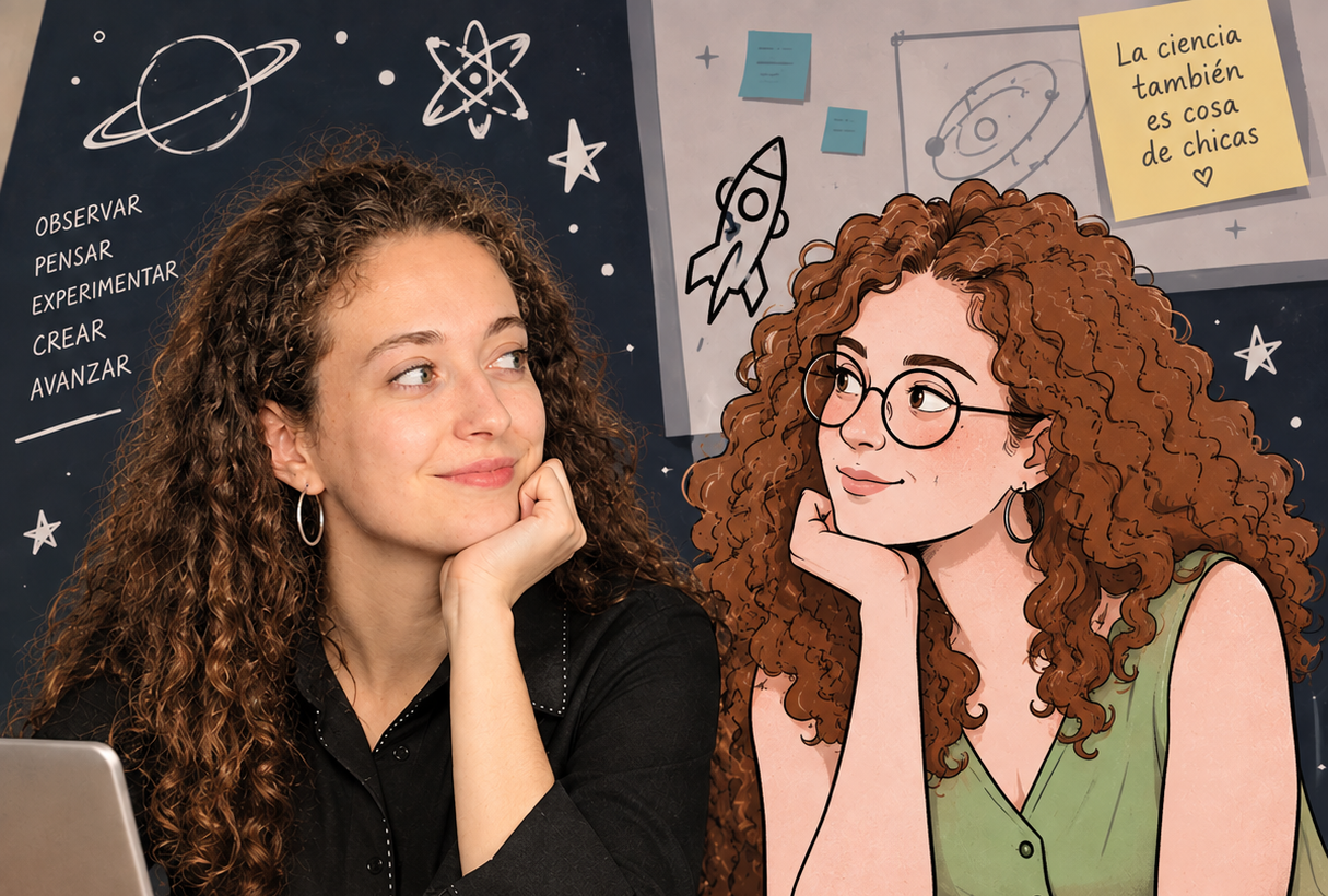 Laura Rojo, física, investigadora y divulgadora científica